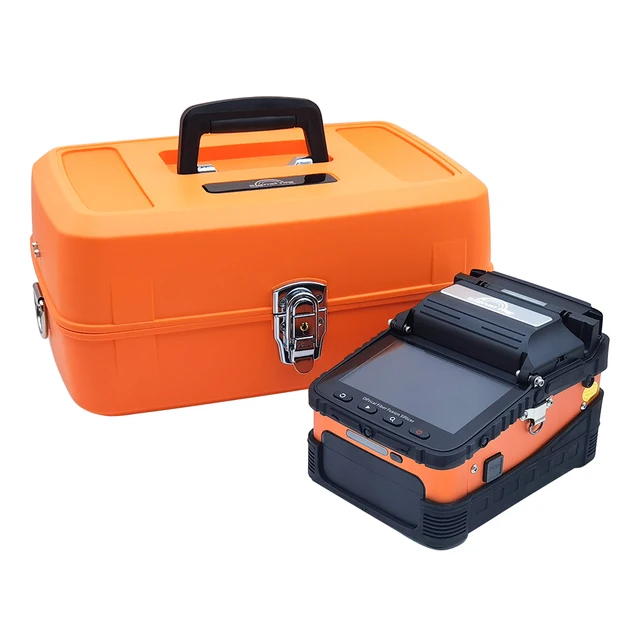 Automatic Splicing Machine Signal Fire AI-6C 6C+ Core Alignment Fusion Splicer FTTH Network Welder Tool Kits