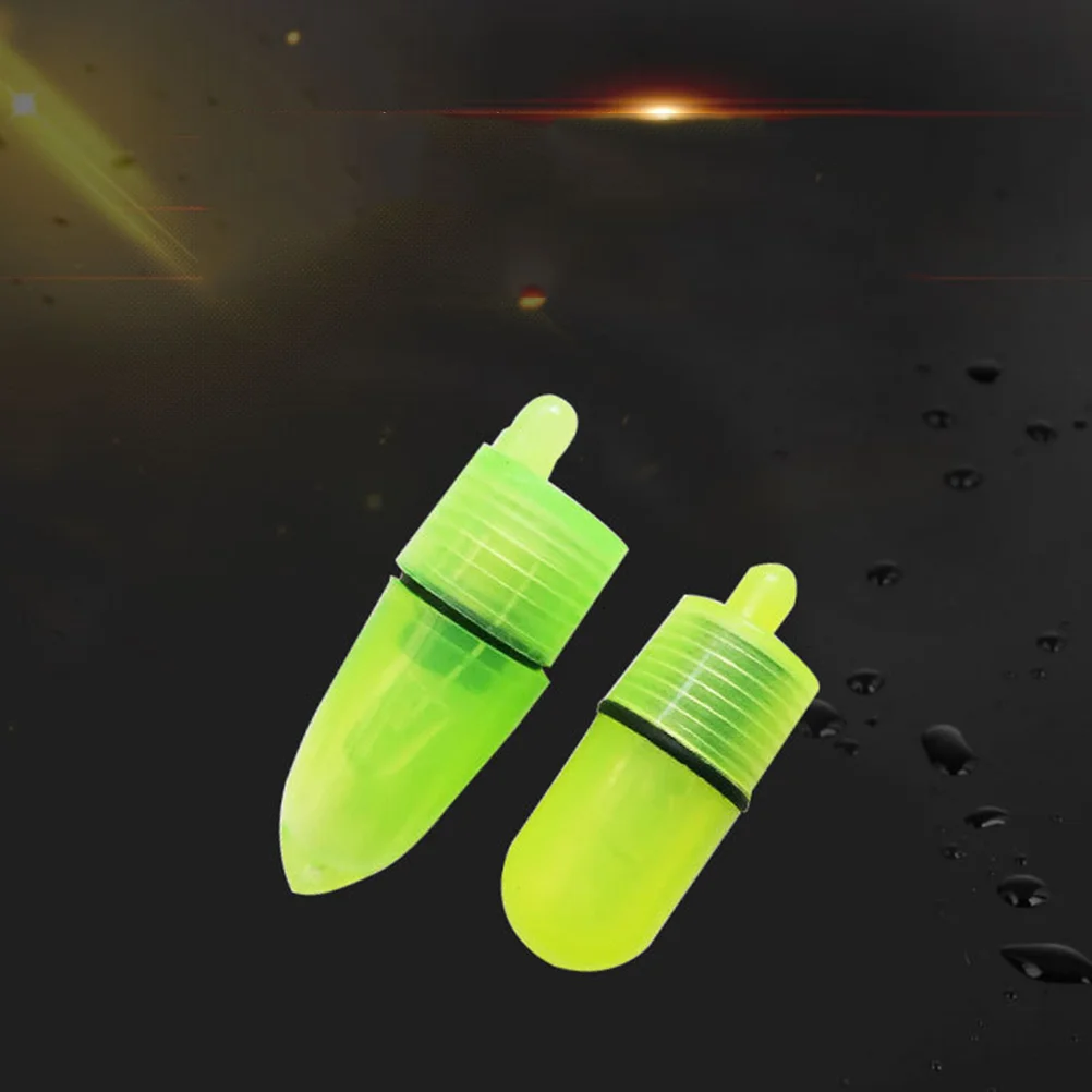 

48PCS Fishing Fluorescent Lightstick Float Dark Glow Stick Fishing Rod Alarm Light (Random Style)