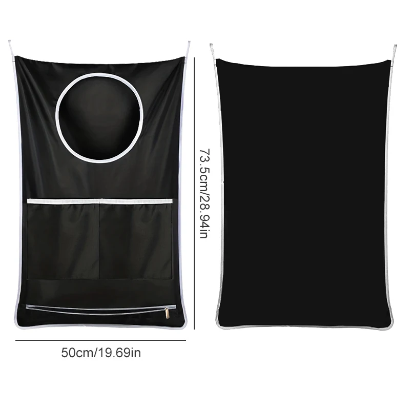 Storage Bags 1pc Wall Hanging Storage Bag Door Hanging Storage Bag Wall Organizer Living Room Bedroom Bathroom Dirty Laundry Bag
