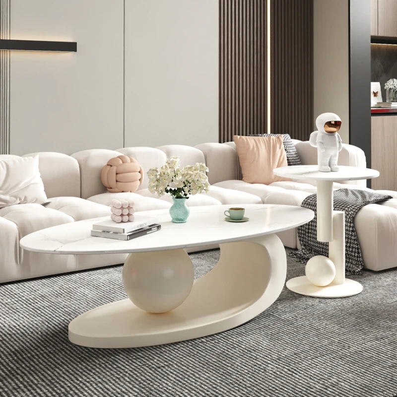 

Clear Simple Coffee Table Modern Design Nordic White Coffee Table Small Minimalist Mesa Centro Salon Living Room Furniture
