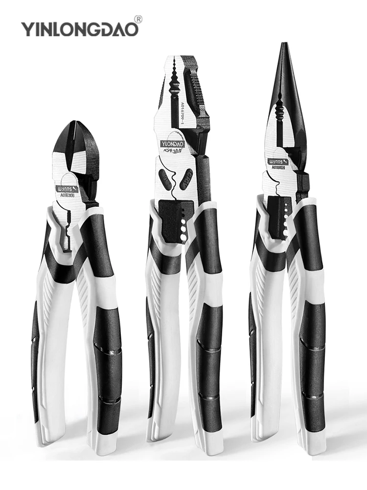 Japanese Multifunctional Universal Diagonal Pliers Needle Nose Pliers Hardware Tools Universal Wire Cutters Pliers Wire Stripper