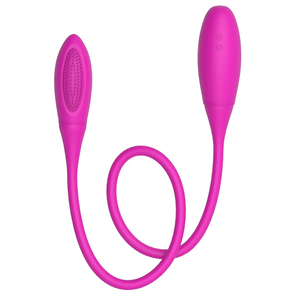 Double vibrateur à double tête avec 10 vitesses pour stimulation_voghion.com