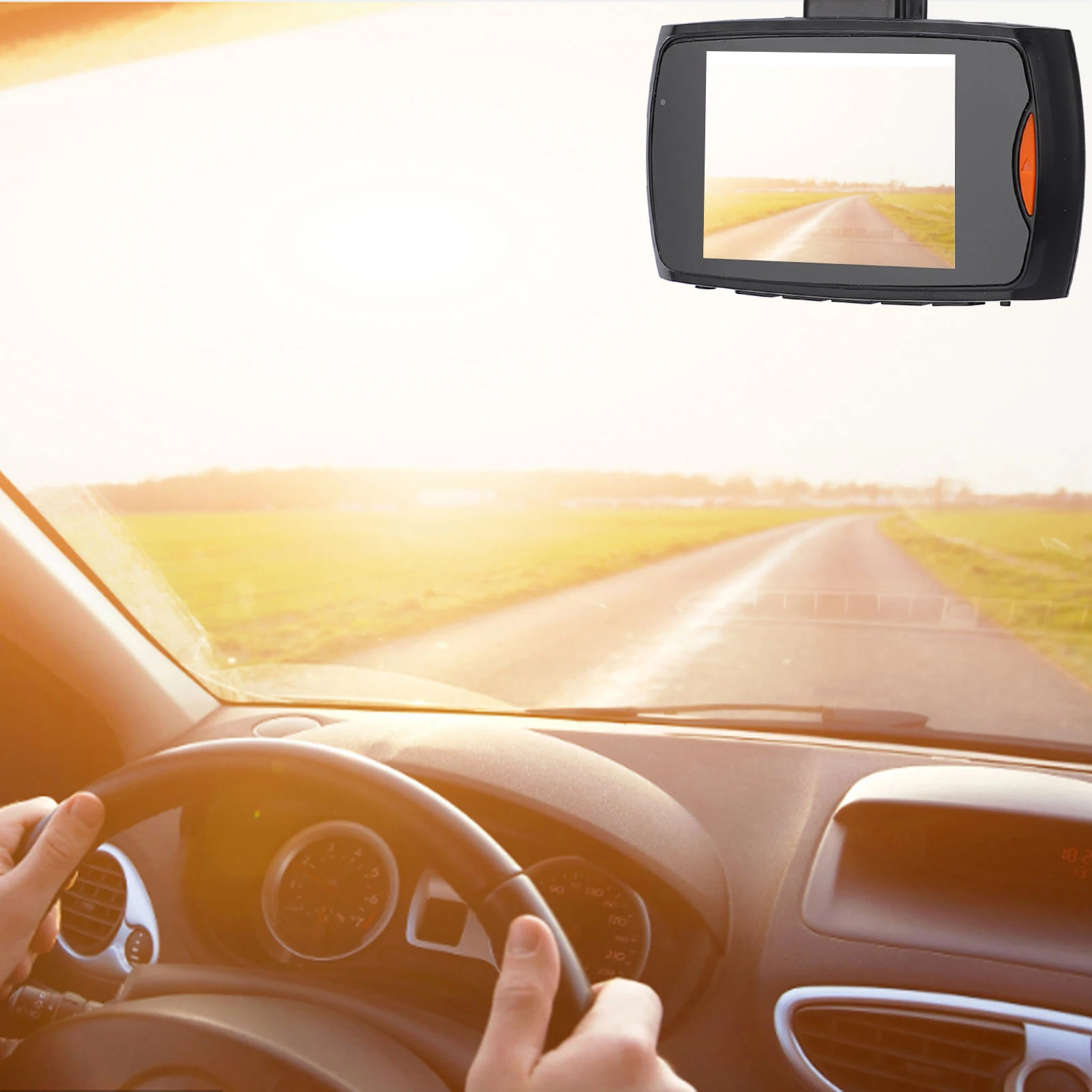 Car Dash Cam Full HD 1080P 170 Degree Wide Angle Camera Sensor Automatic Loop Video Vehicle Recorder Driving Recorder