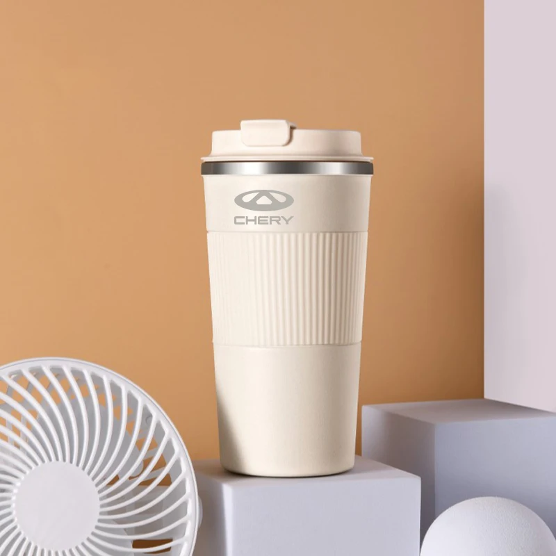 

Stainless Steel Coffee Thermos Mug For CHERY TIGGO 2 3 4 5 7 PRO 8 PLUS ARRIZO 5 Multipurpose Portable Car Vacuum Flasks Cup