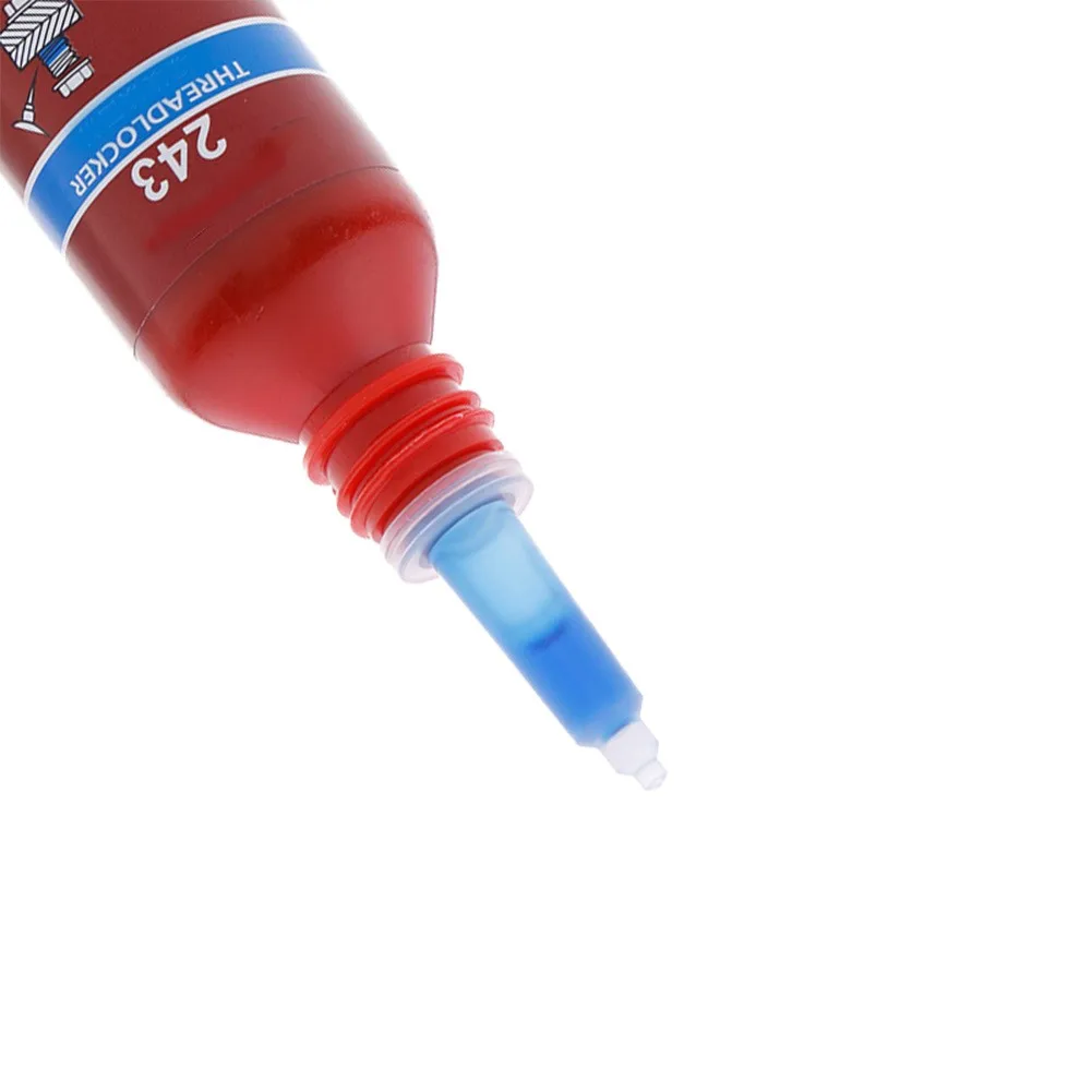 Anaerobic Glue Threadlocker Glue Liquid Glue 10ml Medium Strength Anaerobic Threadlocker Quickly Cured Glue 243 222-277 For Locking Sealing Threads Below M20