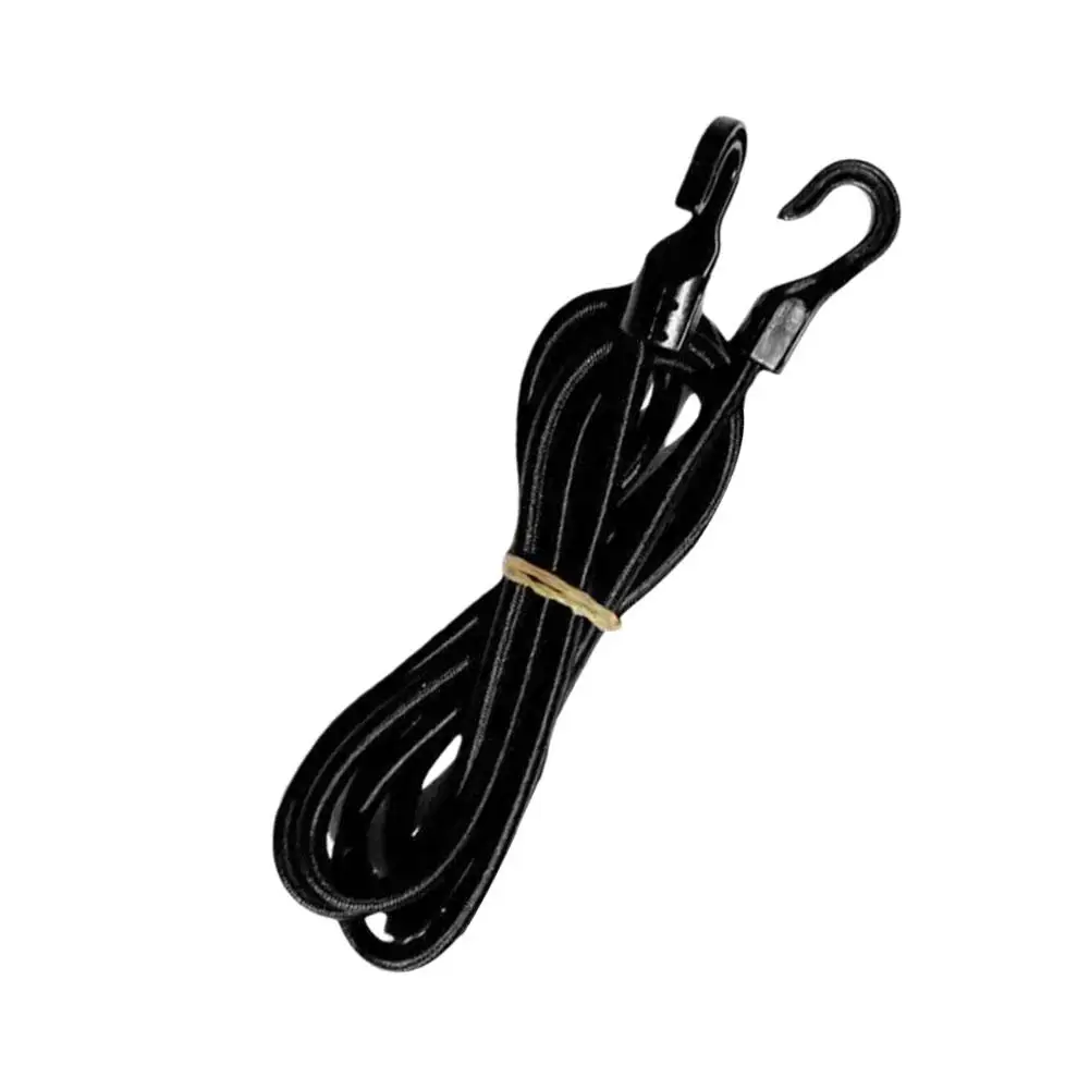 Heavy Duty Elastic Bungee Shock Cord Strap Stretch Plastic Tie Canoe Bikes Tent Kayak Car Boat Rope Luggage Hook 2m/1.5m/1m M4Q3