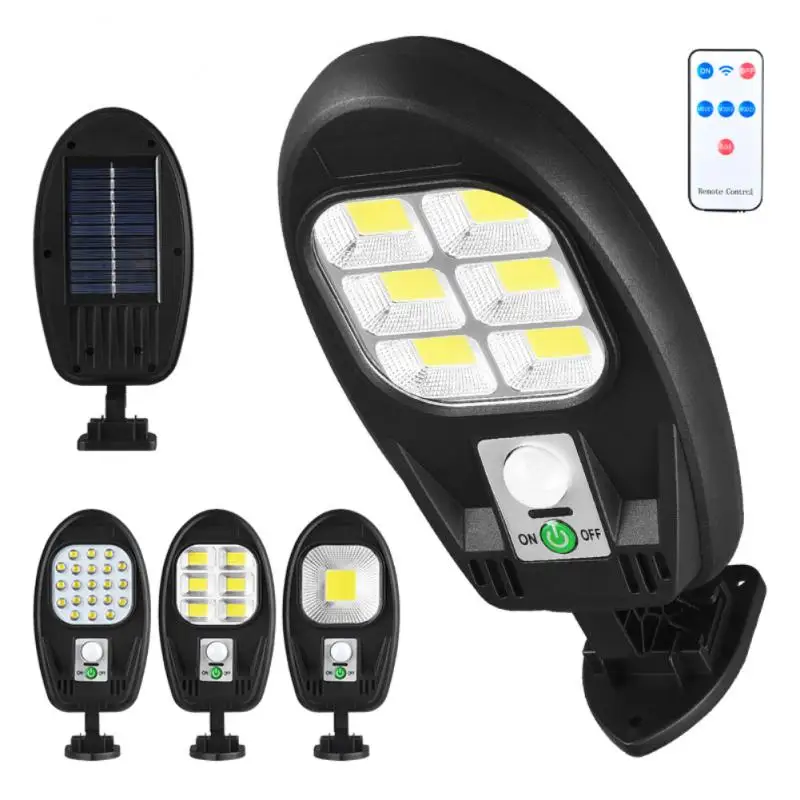 

Hot Solar Sensor Wall Light COB/LED Waterproof Human Induction Street Lamp Garden Outdoor Courtyard Sensor Street Light
