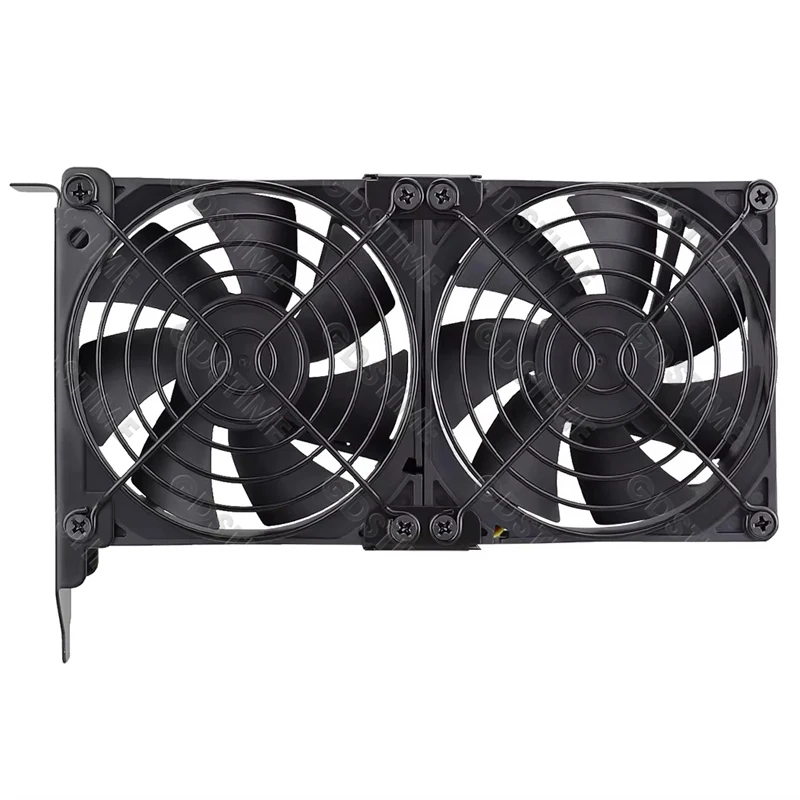 Gdstime 80MM CPU 케이스 팬 90MM 범용 데스크탑 컴퓨터 VGA 쿨러 8025 파트너 섀시 PCI 그래픽 카드 더블 & 트리플 팬 라디에이터