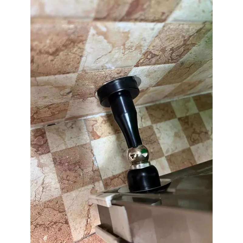 Stainless Steel Door Stopper Magnetic Door Stop Floor Wall Mount Wind-Proof Holder Hardware 1PCS door stopper magnetic door stopper