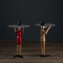 

GY Puppet Coffee Table Home Creative Personalized Decoration Small Table Nordic Light Luxury Designer Model Room Corner Table