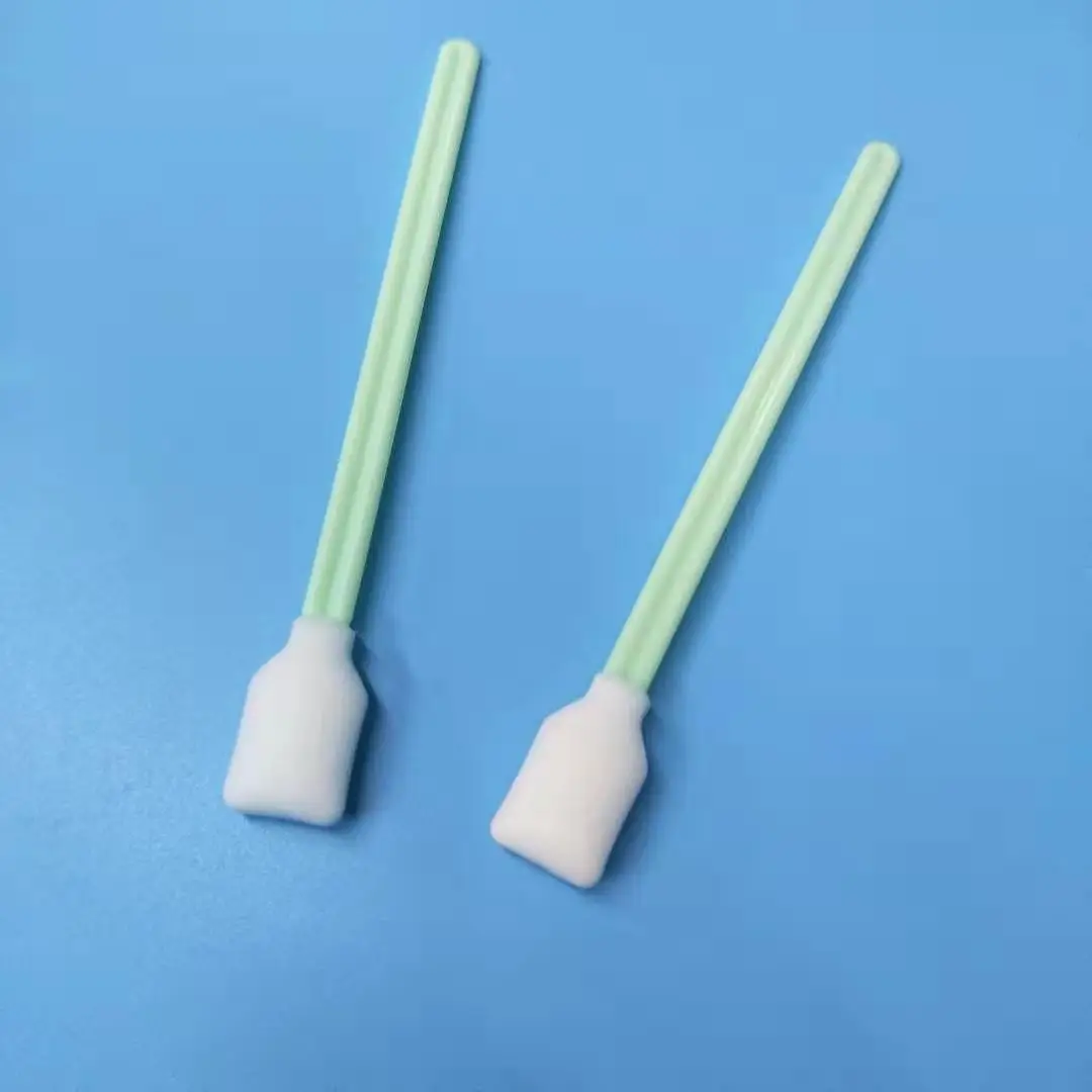 50pcs 13cm 프린트 헤드 폼 면봉(먼지 없는 천 포함) 카메라 광학 렌즈 전자 제품용 다목적 청소 면봉 스틱