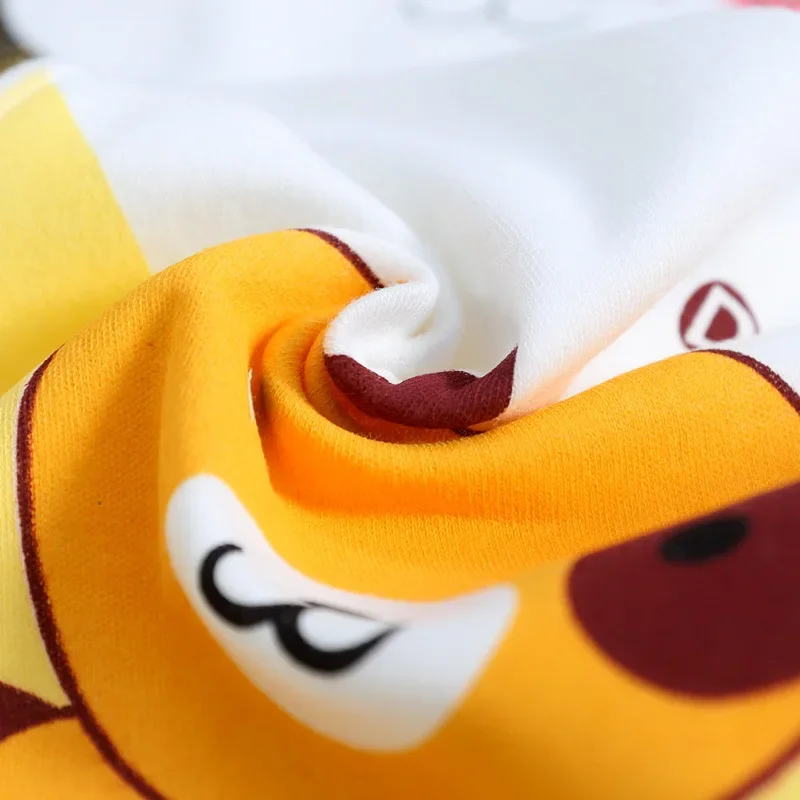 Cotton Bandana Bibs Baby Babador Feeding Smock Infant Burp Cloths Cartoon Saliva Towel Baby Eating Accessory Soft Cute Stuff