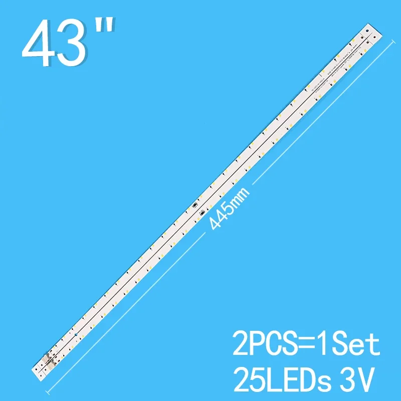 

New 2PCS/lot For LG 43" LCD TV Louvre 43" L_160919 Louvre 43" R_160919 BN96-9723A BN96-9722A UE43K5100 UN43K5300 UN43k5100