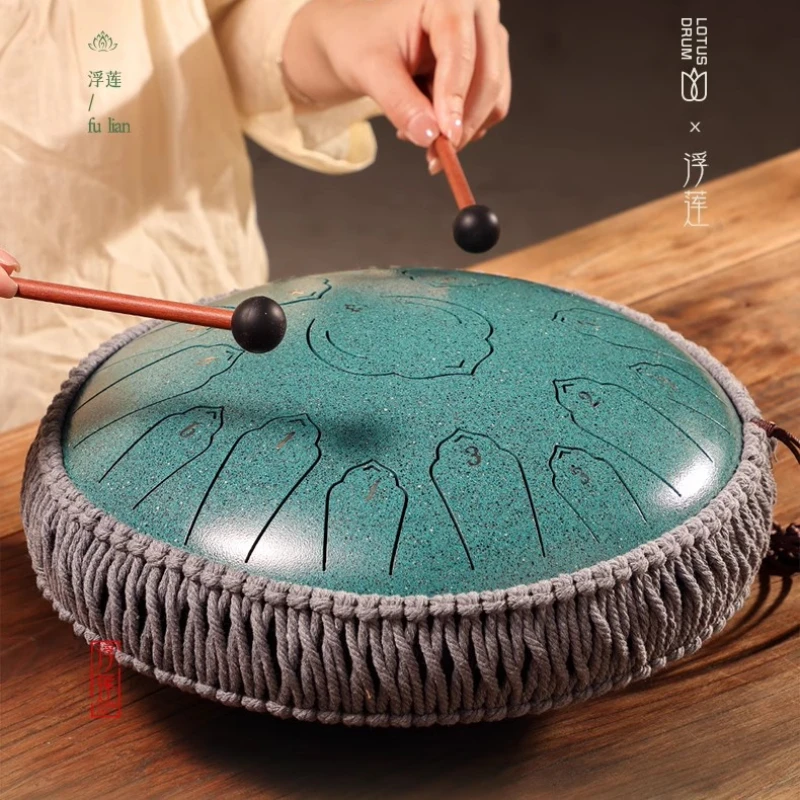 

Yoga Meditation Tongue Drum Professional Grade Children Learn 15 Tone Instrument Steel Tongue Drum Percussion Instruments