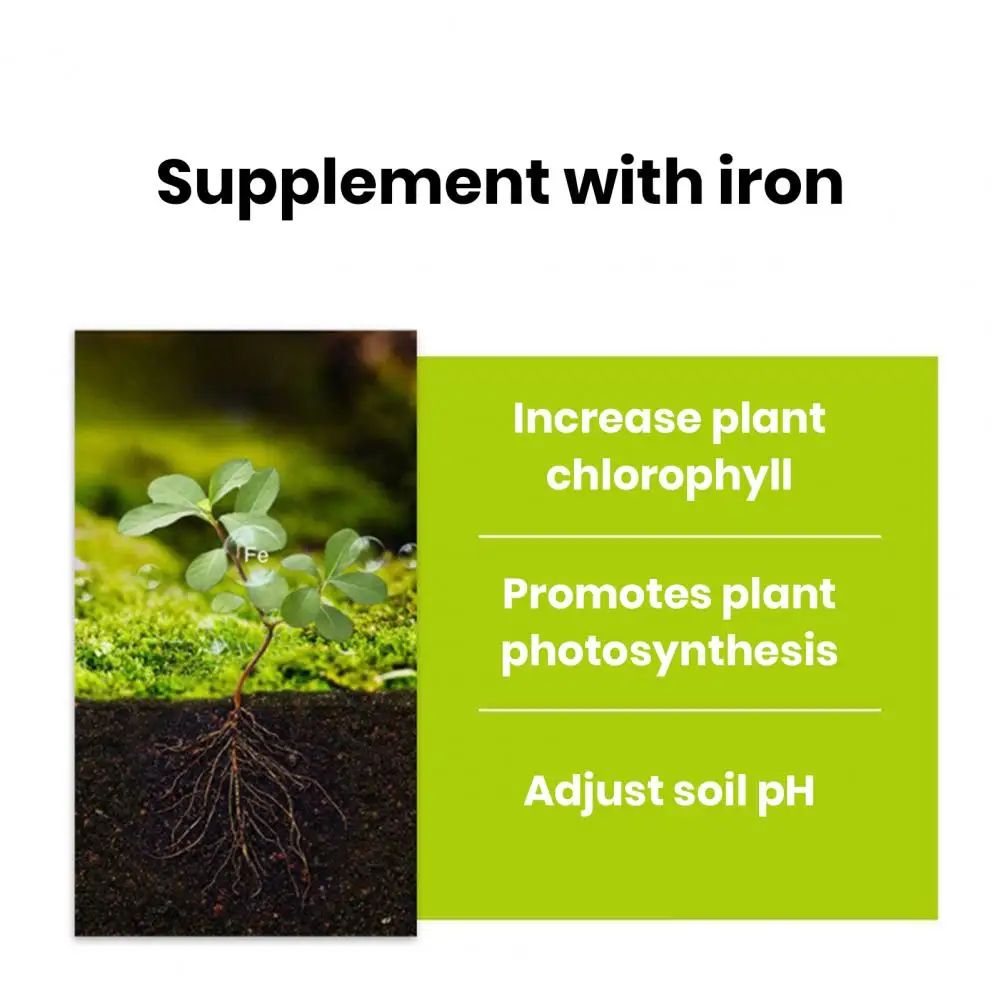 Gardening Nutrient-rich Fertilizer Universal Slow Release Ferrous Sulfate Fertilizer Tablets for Optimal Growth of for Greenery plant compound fertilizer