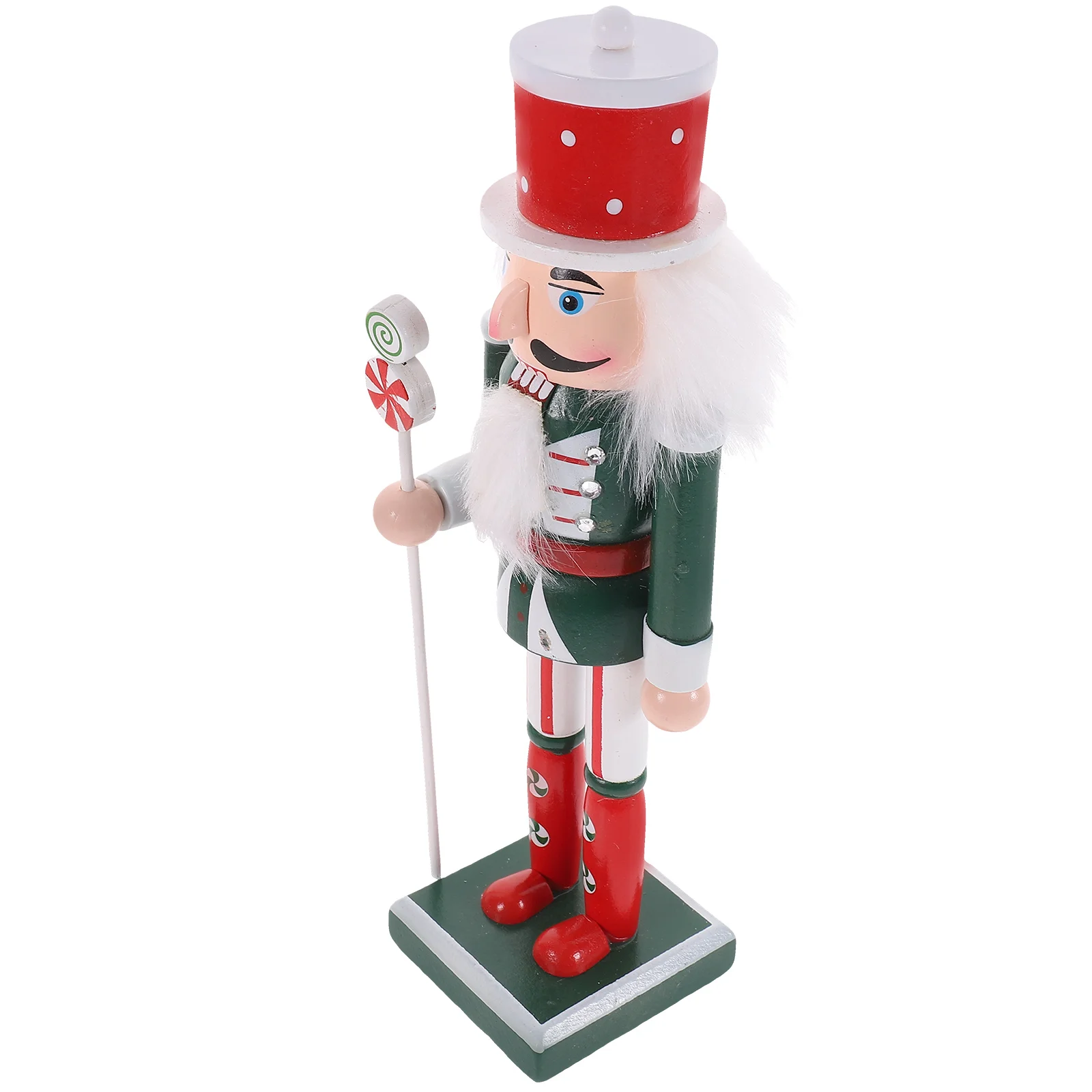 

Nutcracker Soldier Traditional Festival Wooden For Xmas Decor Nutcrackers Christmas Decorations Craft Small Party Candy