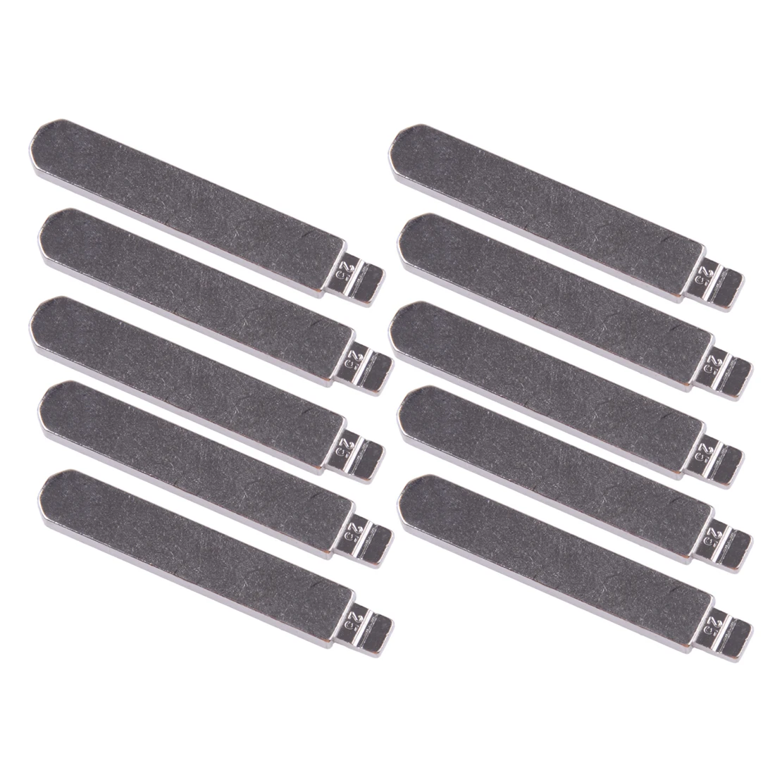 10Pcs 25# Flip Remote Key Blade Blank Uncut Fit for Honda Type HO01 HON66 HOND-31 XHORSE VVDI Remotes and KEYDIY KD900 Remotes