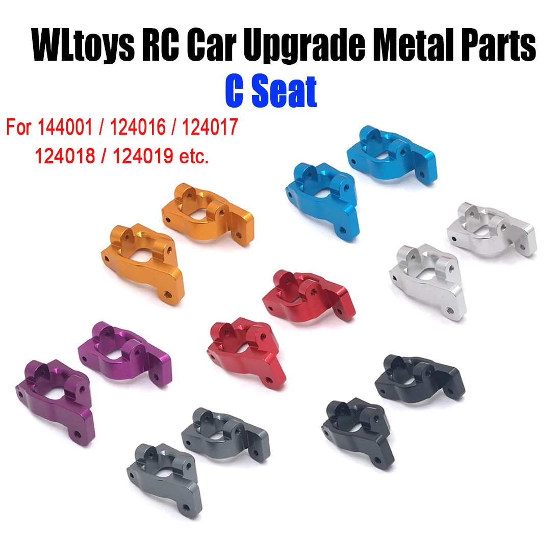 

Wltoys 144001 124016-17-18 124019 металлические запчасти для руля C-сиденья (218)