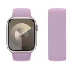 Elastic Solo Loop Band for Apple Watch - Vibrant & Versatile Design (Light Purple)