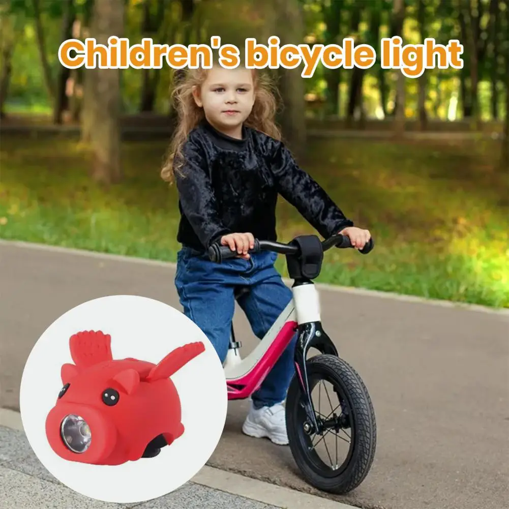 

Rechargeable Waterproof Cartoon Shaped Children Bicycle Led Lamp with Horn Super Bright Bike Handlebar Light for Bike Bike