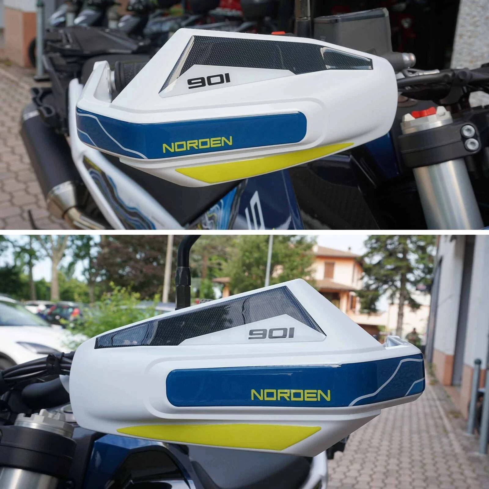 

Pair of 3D Stickers Protections Motorcycle Handguards For Husqvarna Norden 901 2023