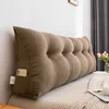 Soft Korean Velvet Triangle Pillow Big Cushion Home Bedroom The Bed Removable Washable Tatami Sofa Pillow Lumbar Backrest Cojin 6