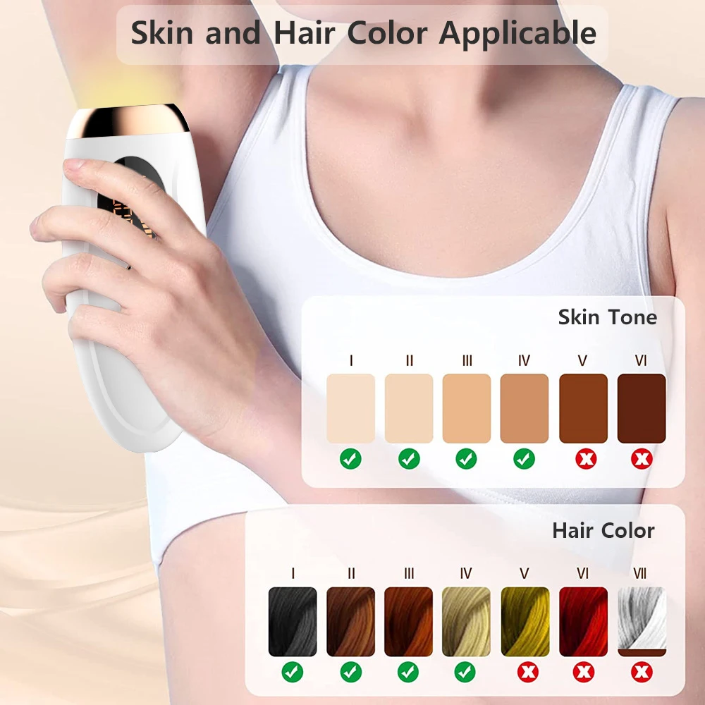 Ipl Laser Epilierer Für Damen Zur Dauerhaften Haarentfernung_voghion.com