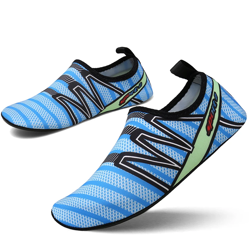 Aqua Shoes Unisex Light Sports Water Shoes for Men Quick Dry Slip on Wading Swimming Flats Woman Seaside Surf Thin Bottom