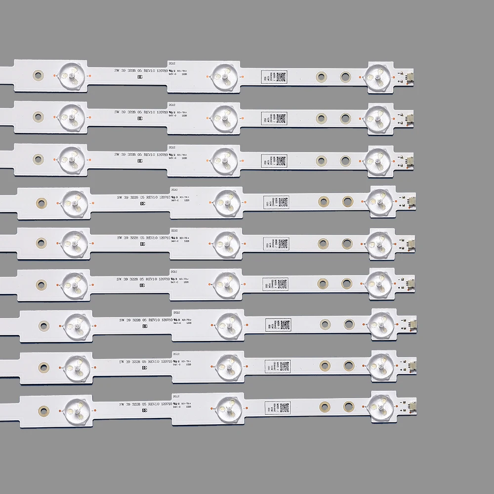 100% LED Ʈ Ʈ 9 / 39 &Skyworth 39E320 Sw 39 3228 05 REV1.1 120814 5 LED (1 LED 3V) 420mm