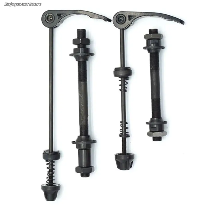 2pcsSetBicycleQuickReleaseFrontRearAxleReleaseRodFrontAnd