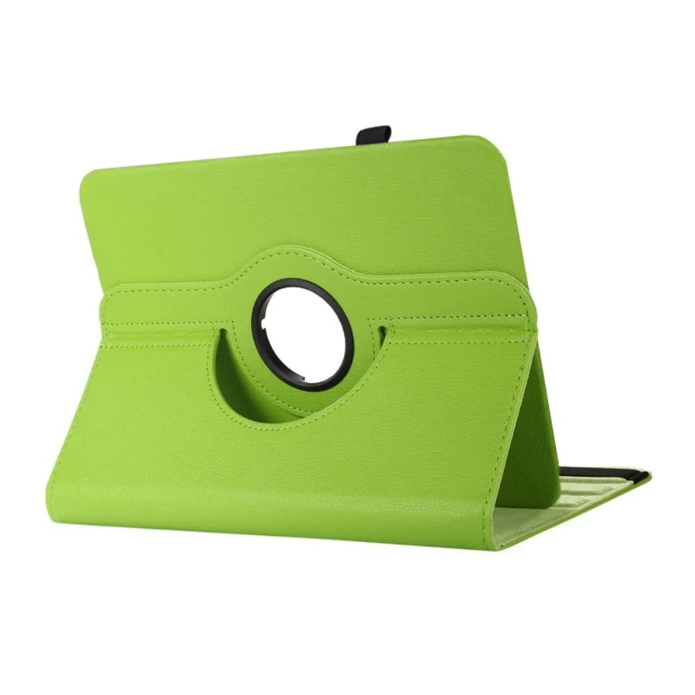 Universal 9-10 Inch Rotatable Tablet Stand Cover - Multi-Angle Viewing, Anti-Scratch PU Leather