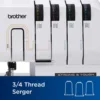 ST4031HD Serger, Strong & Tough Serger, 1,300 Stitches Per Minute, Durable Metal Frame Overlock Machine, Large Extension Table ﻿ 5