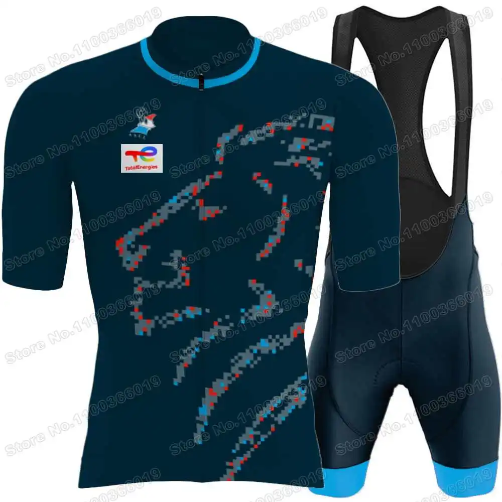 Luxembourg National Team Cycling Jersey Set Men Cycling Clothing Summer Road Bike Shirt Suit Bicycle Bib Shorts MTB uniform