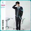 Official Anime Miku Cosplay DK Uniform Suit Pants Casual Men Straight Trouser Fashion Male Man Solid Pants Student Dress 1