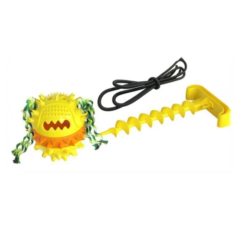 

Puppy Chew Toy Pet Supplies Dog Molar Teeth Resistant to Bite Outdoor Powerful Pull Rope Ball Sounding Dog Toy Pet Toys