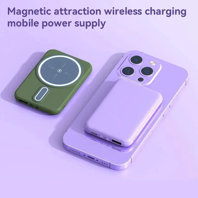 Xiaomi 50000mAh Wireless Magnetic Power Bank Super Fast Charging Portable Battery Charger For iPhone Huawei Samsung 2025 4