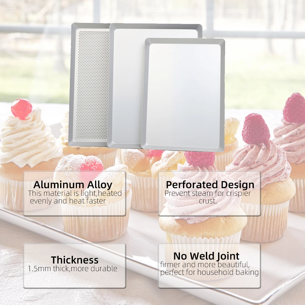 Cake Pan Aluminium Tray For Baking Handi-Foil Half 1/2 Size Sheet