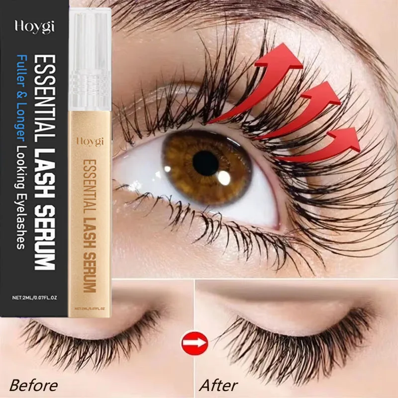 Fast Eyelash Growth Serum Natural Eyelash Enhancer Longer Fuller Thicker Curling Lash Treatment Eye Care Products Makeup
