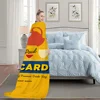 Warm Soft Plush Beer Nap R-Ricard Blankets Sofa rug for Living Room Office Bedroom Home Travel Fashion Kid Birthday Gift Flannel 4