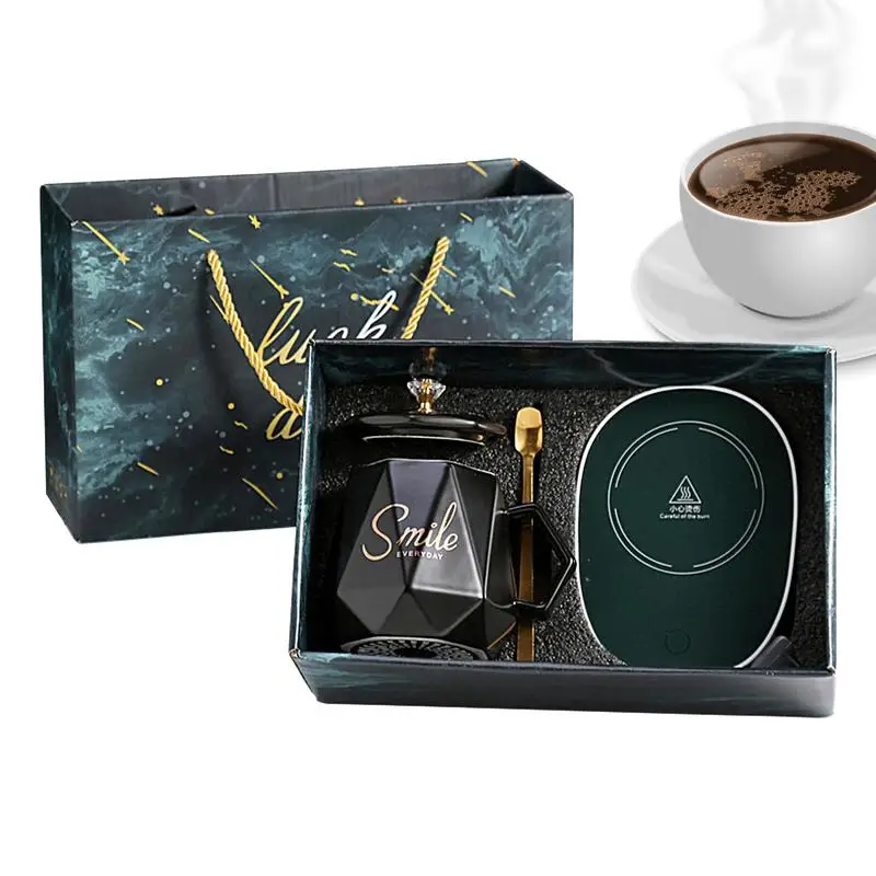 

Электрическая грелка для кофе, многофункциональная грелка для напитков, подогрев напитков, кухонный гаджет, чашки для кофе с крышкой, грелка для чашек