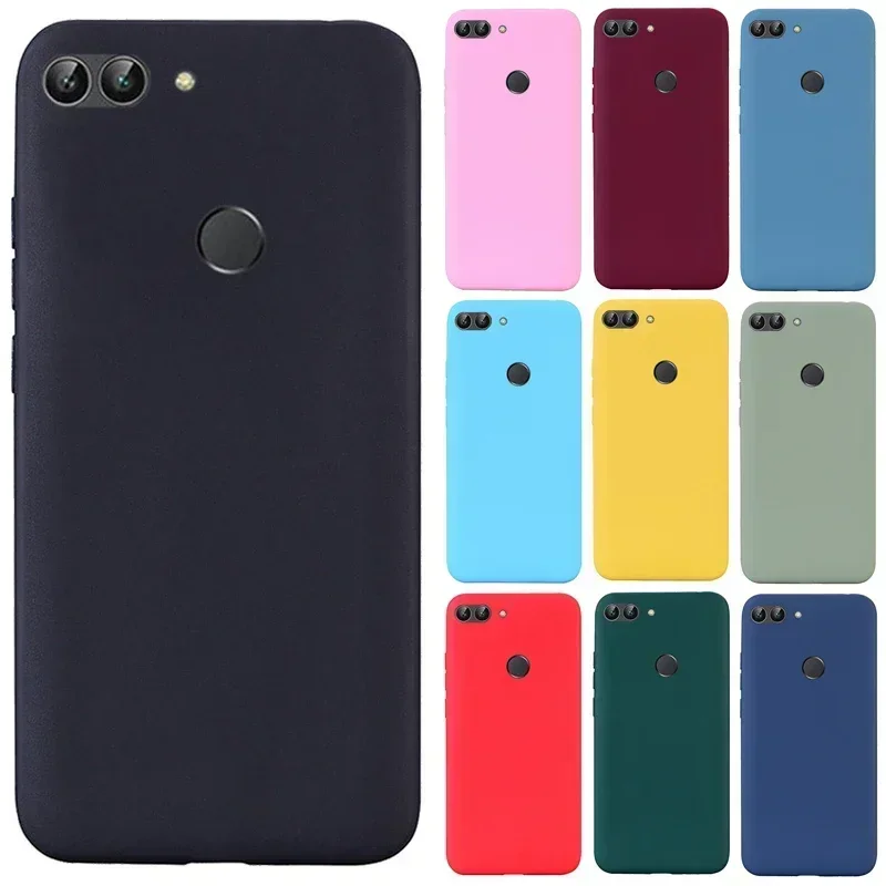 

Умный чехол для Huawei P, мягкий силиконовый чехол из ТПУ карамельных цветов, чехол для телефона Huawei P Smart 2018, чехол для телефона