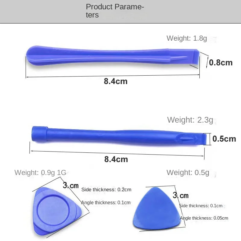 Multi-Purpose Plastic Scraper Pry Tool for Electronics Repair and Teardown