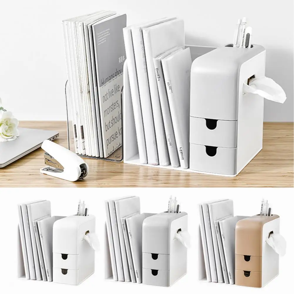 Durable Sundries Organizer Keep Tidy Detachable File Storage Box Desktop Book File Stationery Sundries Storage Box