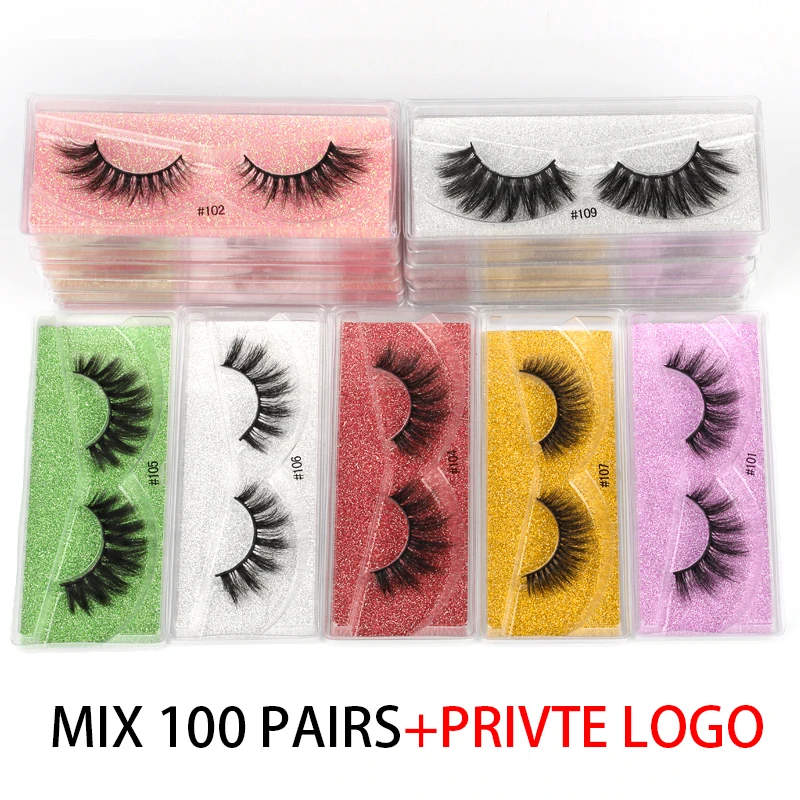 Mix100PairsWITH LOGO