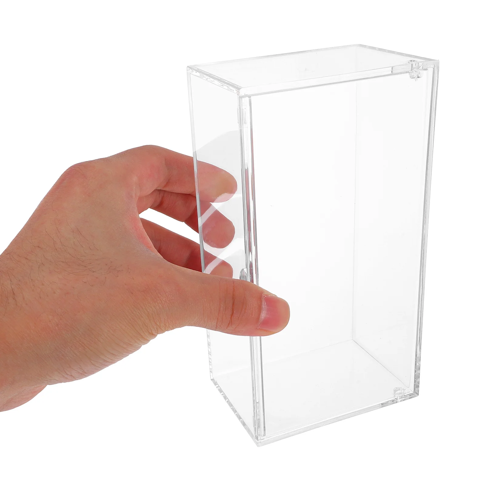 Dryer Sheet Box Laundry Beads Dispenser Clear Organizer with Lid Multifunction Container Acrylic Case Containers 6