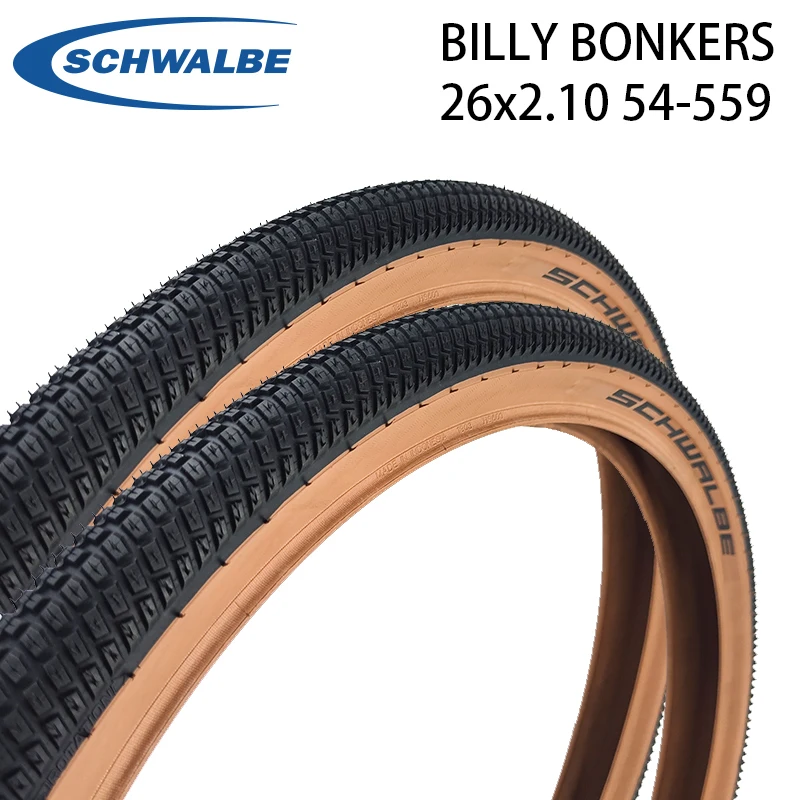 パーツ SCHWALBE Billy Bonkers 26x2.10(54-559) Schwalbe BILLY BONKERS 26x2.10 Bicycle Folding Tire