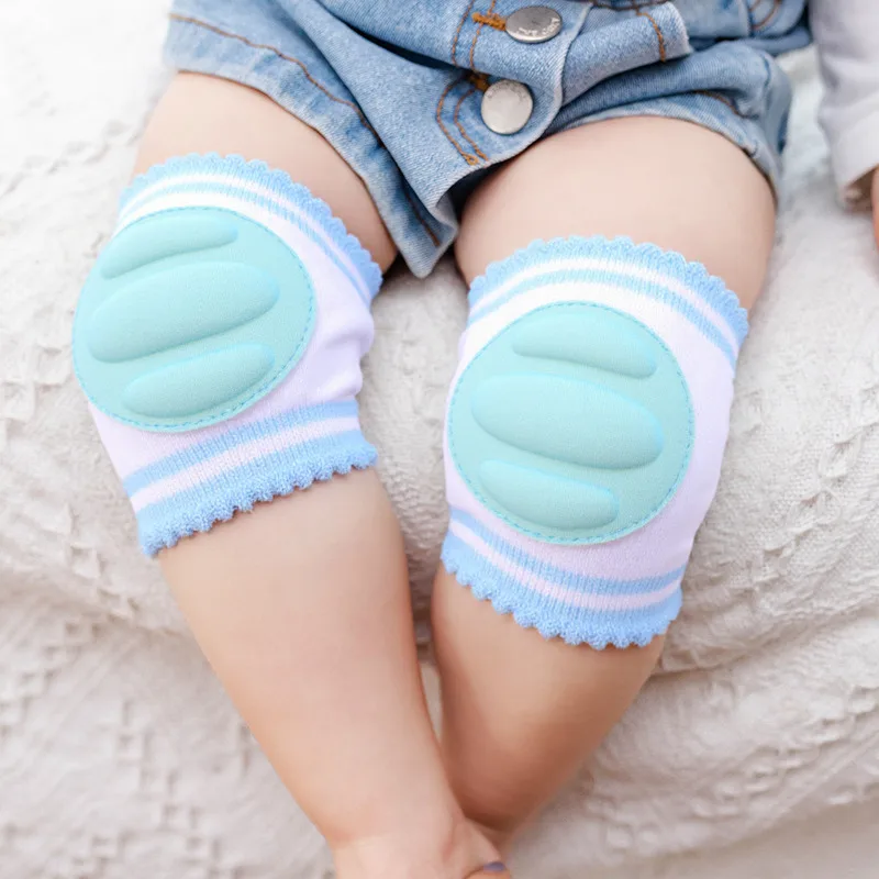 1 Pair Kids Safety Crawling Elbow Kneepad Cushion Toddlers Baby Girls Boys Knee Pads Protector Safety Mesh Infant Leg Warmer