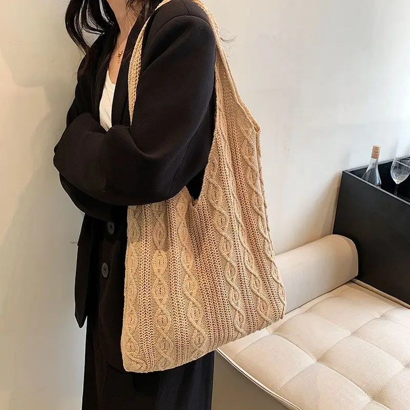 

Пляжные сумки для женщин 2023 женская модель женская вязаная сумка женские сумки Бесплатная доставка Женская сумка через плечо