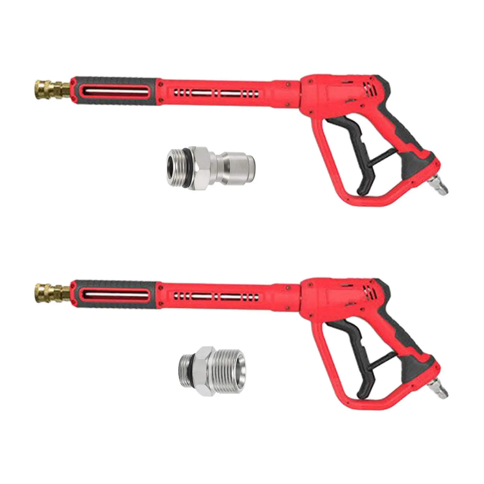 

Pressure Washer Ergonomic Handle Fitting High Pressure Cleaning Tool for Irrigate Lawns Care Watering Flowers Cleaning Driveways