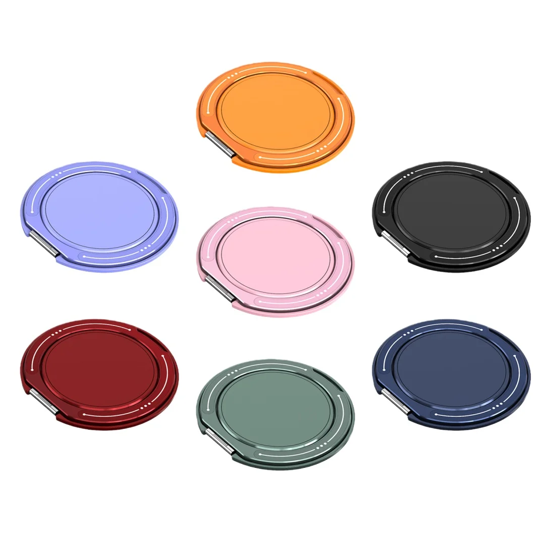 Adjustable Portable Folding Ring Back Sticker Phone Holder